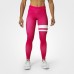 BB Varsity Stripe Tights - Hot Pink, (Vain XS-koko))